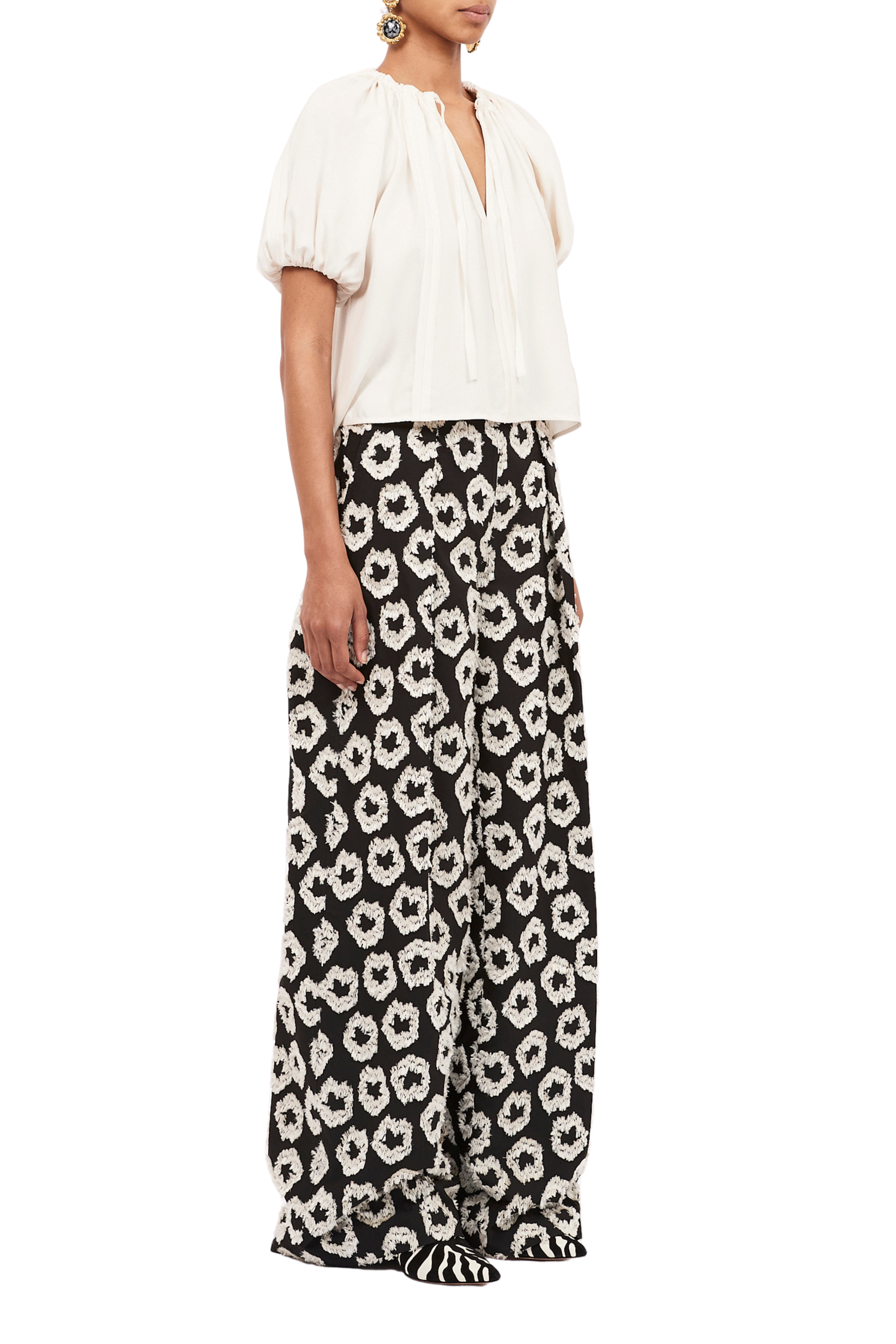 Cai Embroidered Pant