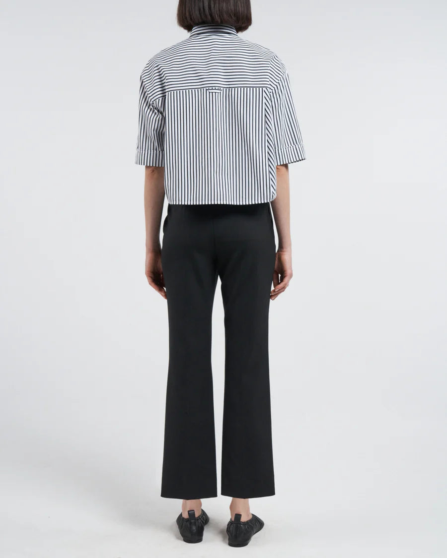 High Waisted Crop Trouser