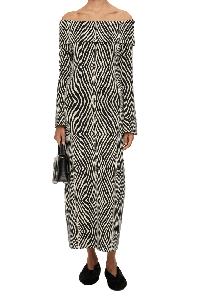 BY MALENE BIRGER Bennie Zebra Print Dress