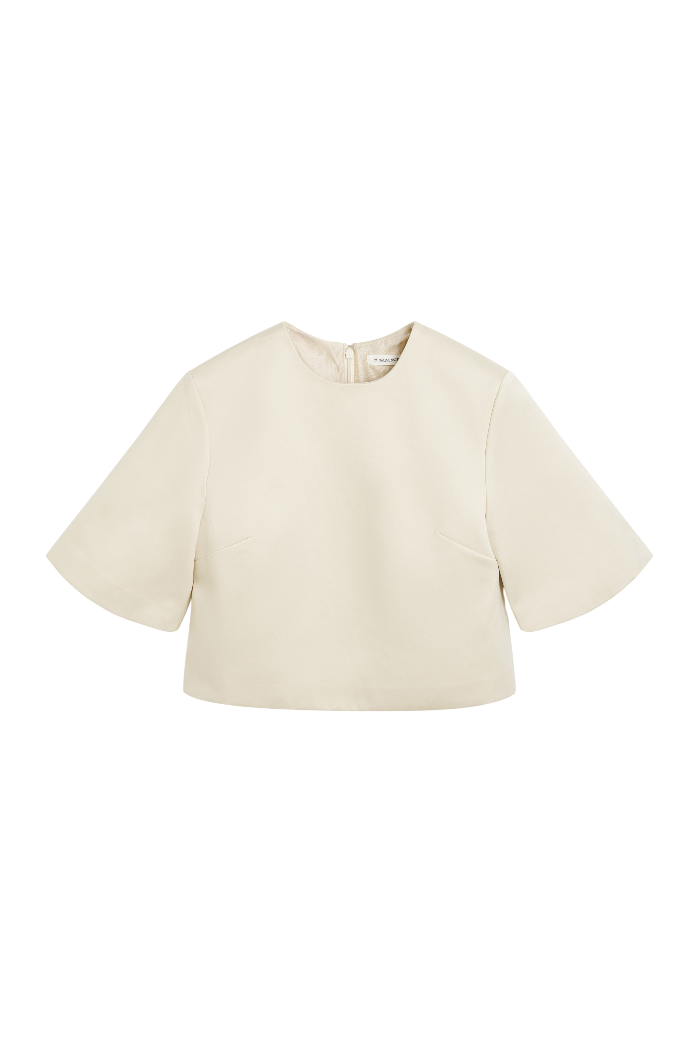 BY MALENE BIRGER Hania Ivory Cropped Top