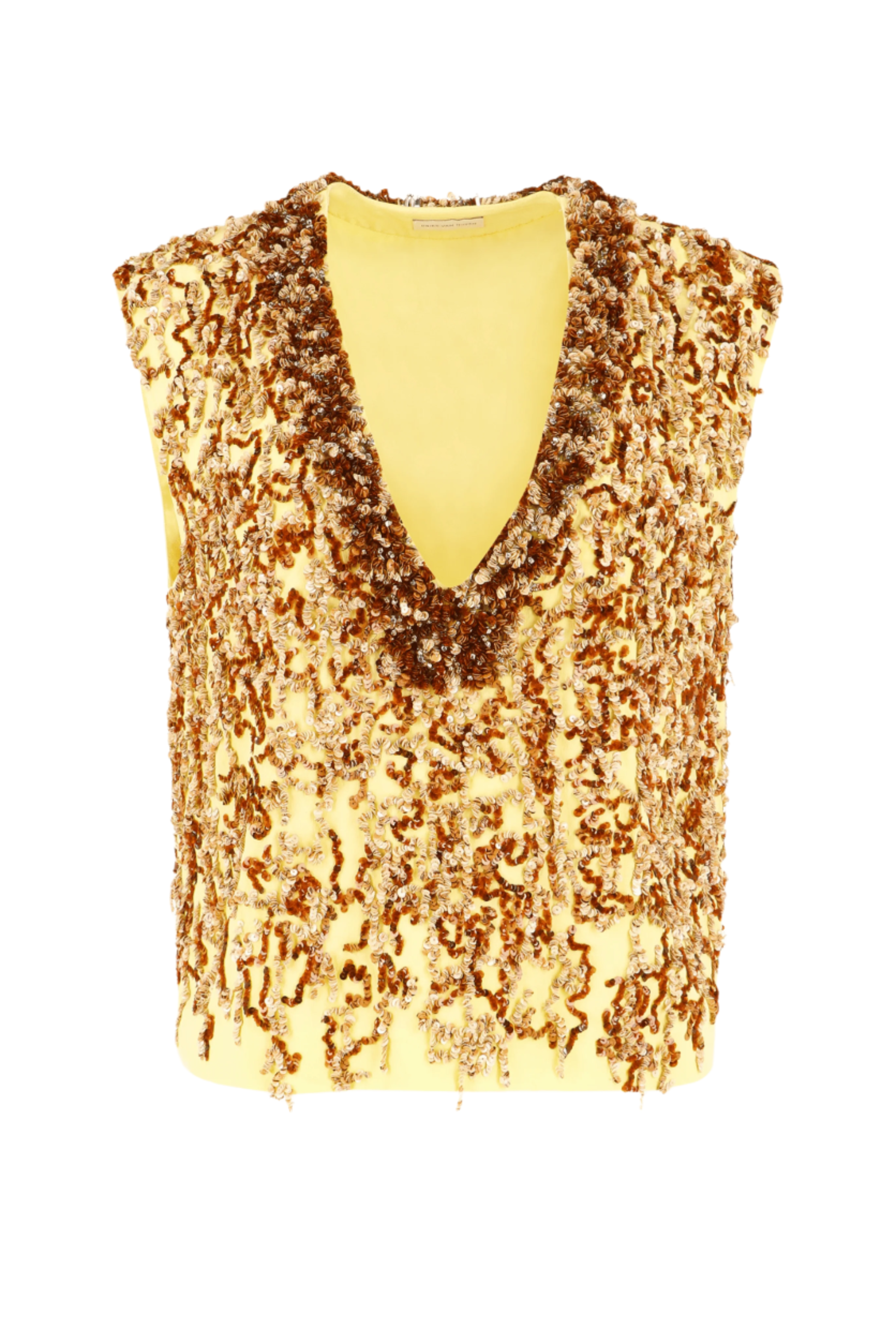 DRIES VAN NOTEN College Embellished Top