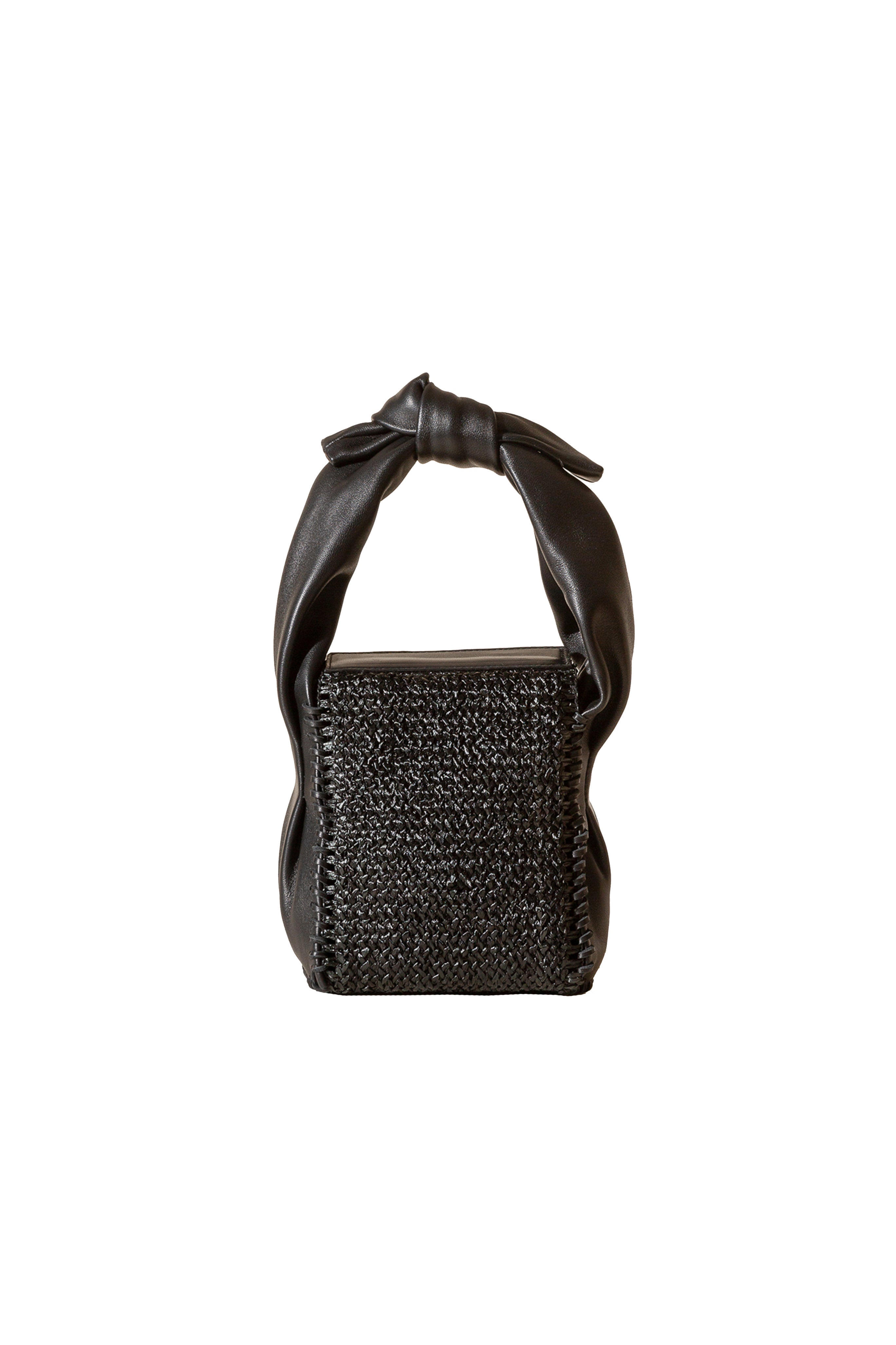 Molta Raffia Bag in Black