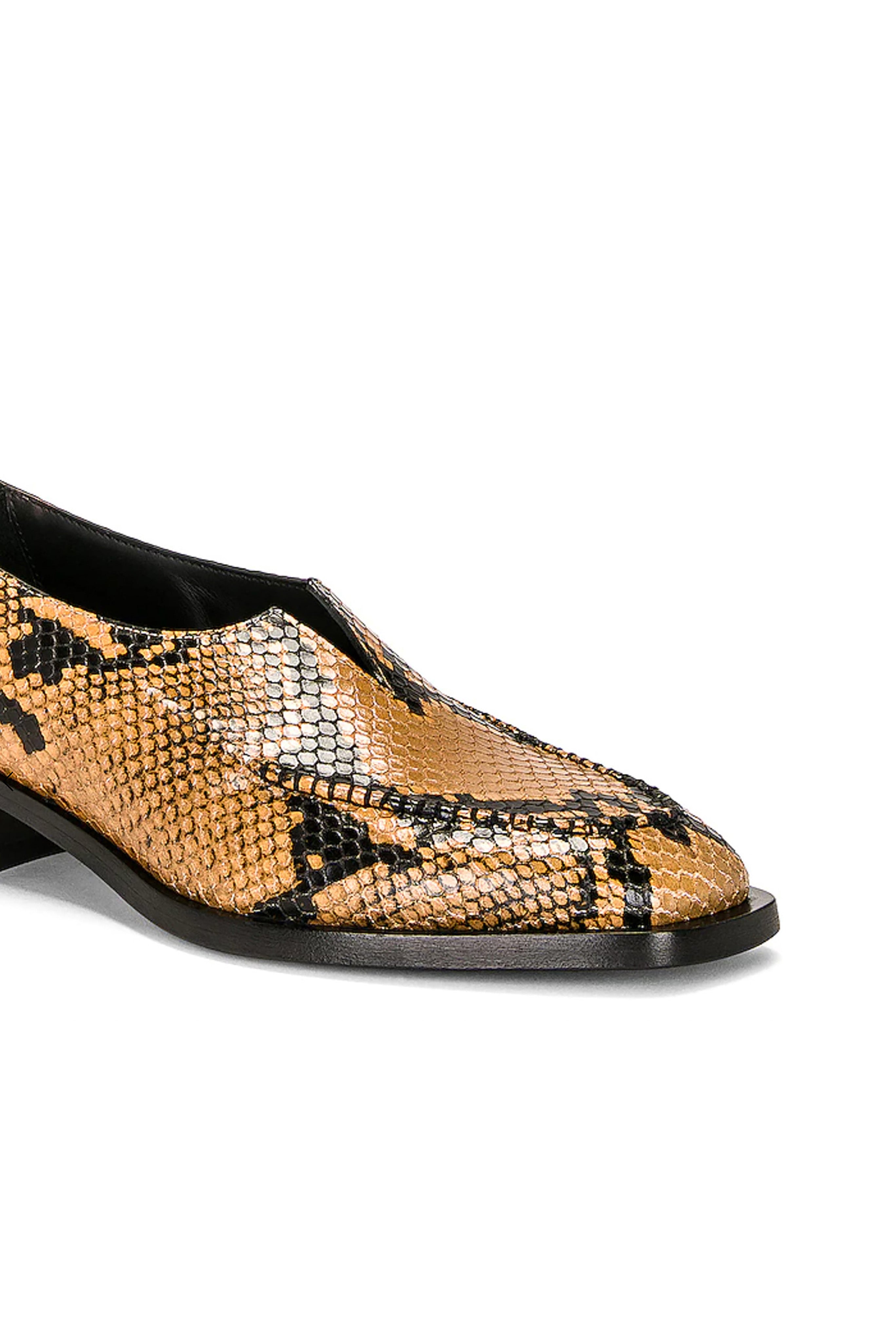 PETER DO Snakeskin Loafers