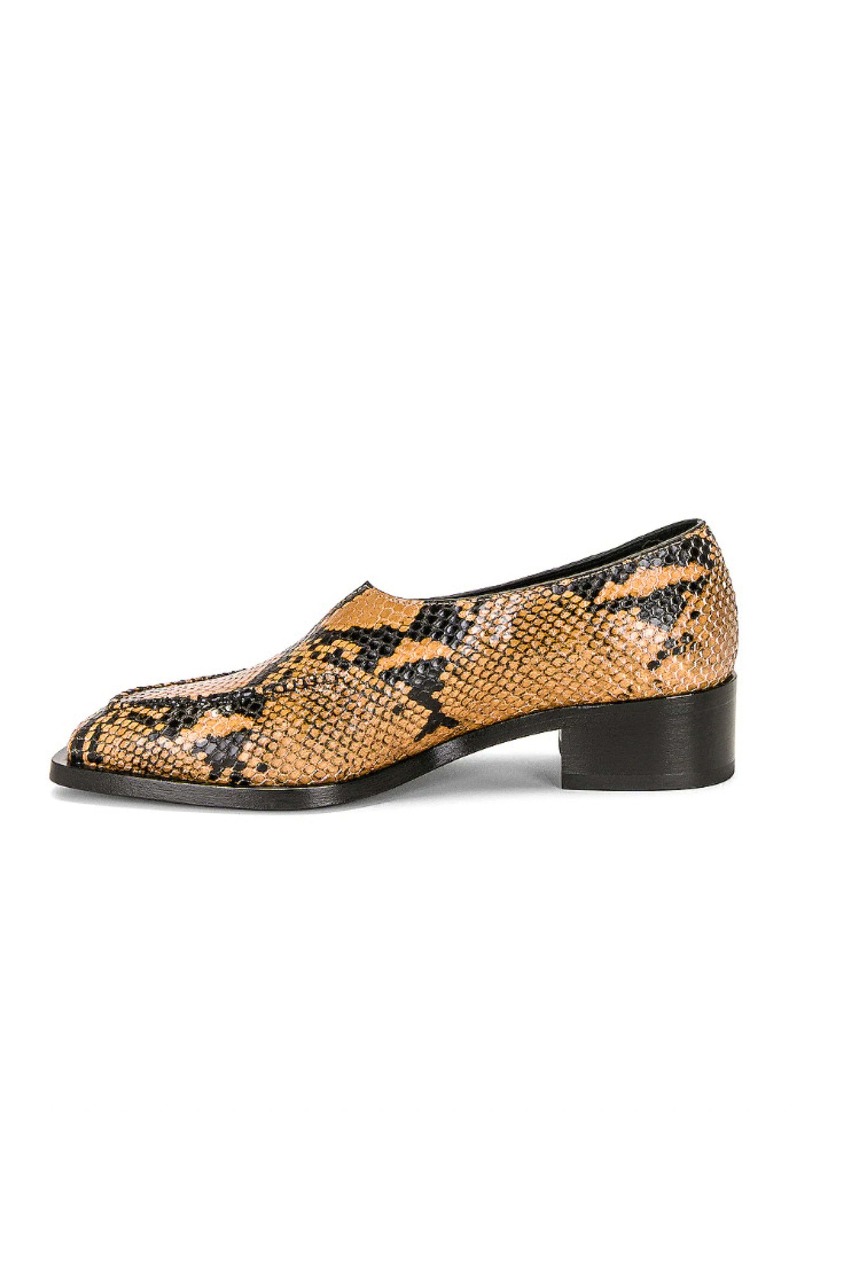 PETER DO Snakeskin Loafers