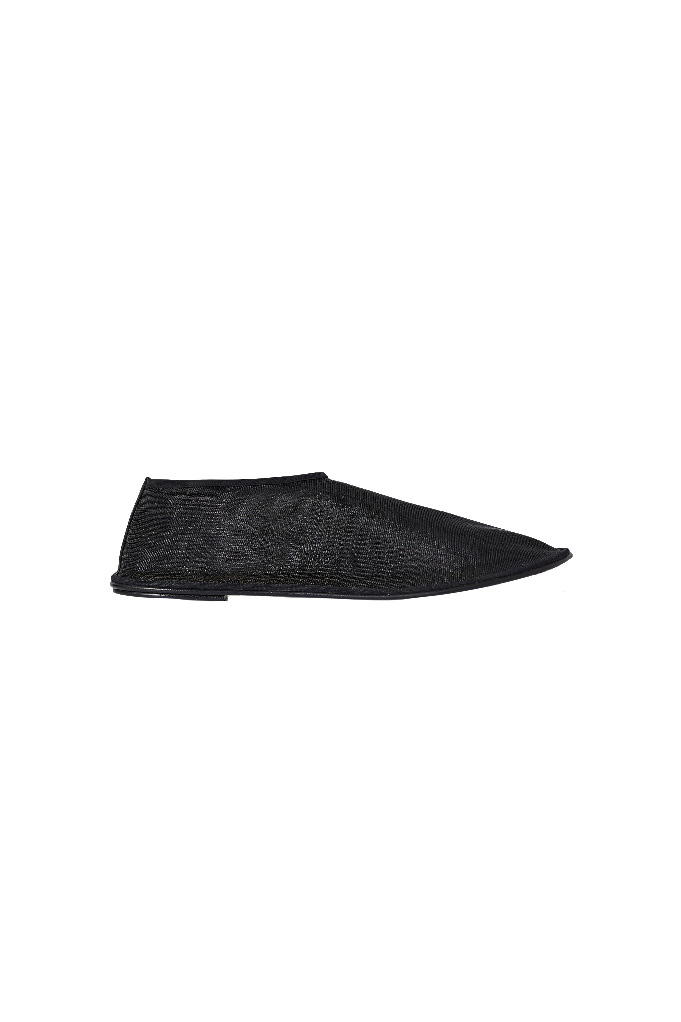 THE ROW Black Sock Slip-On Flats