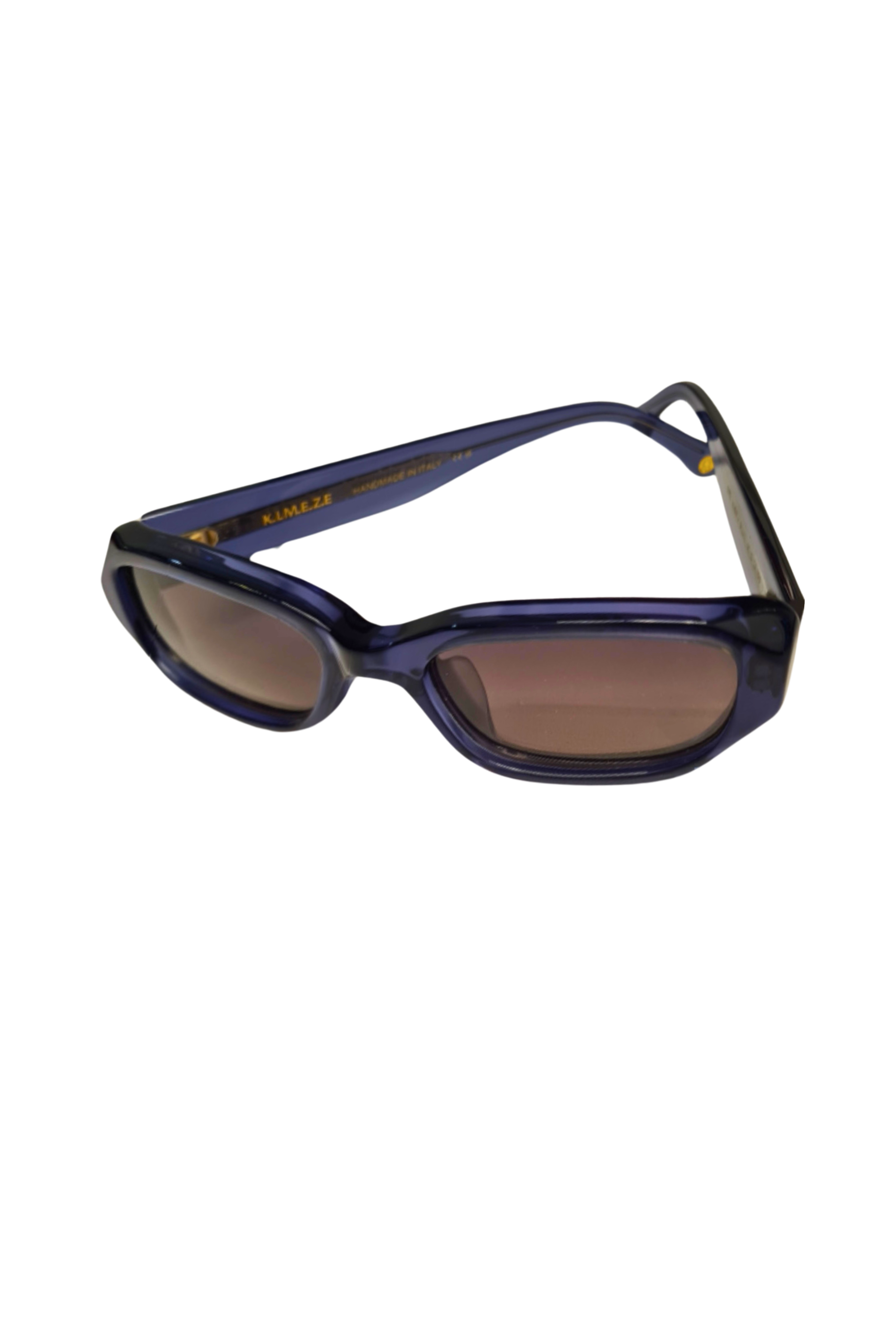 KIMEZE Ore Blue Crystal Sunglasses