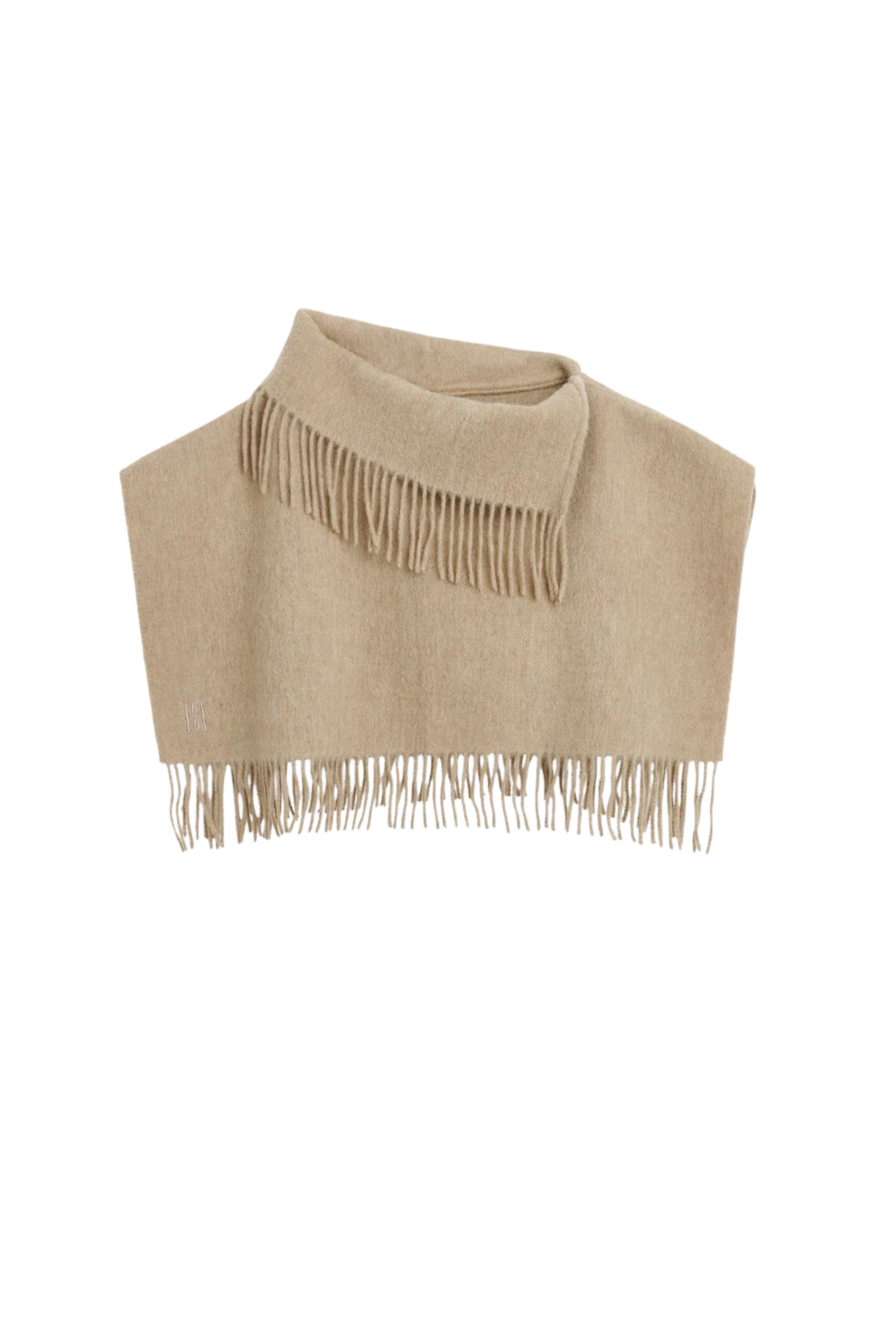 BY MALENE BIRGER Turtma Bib Fringe Scarf