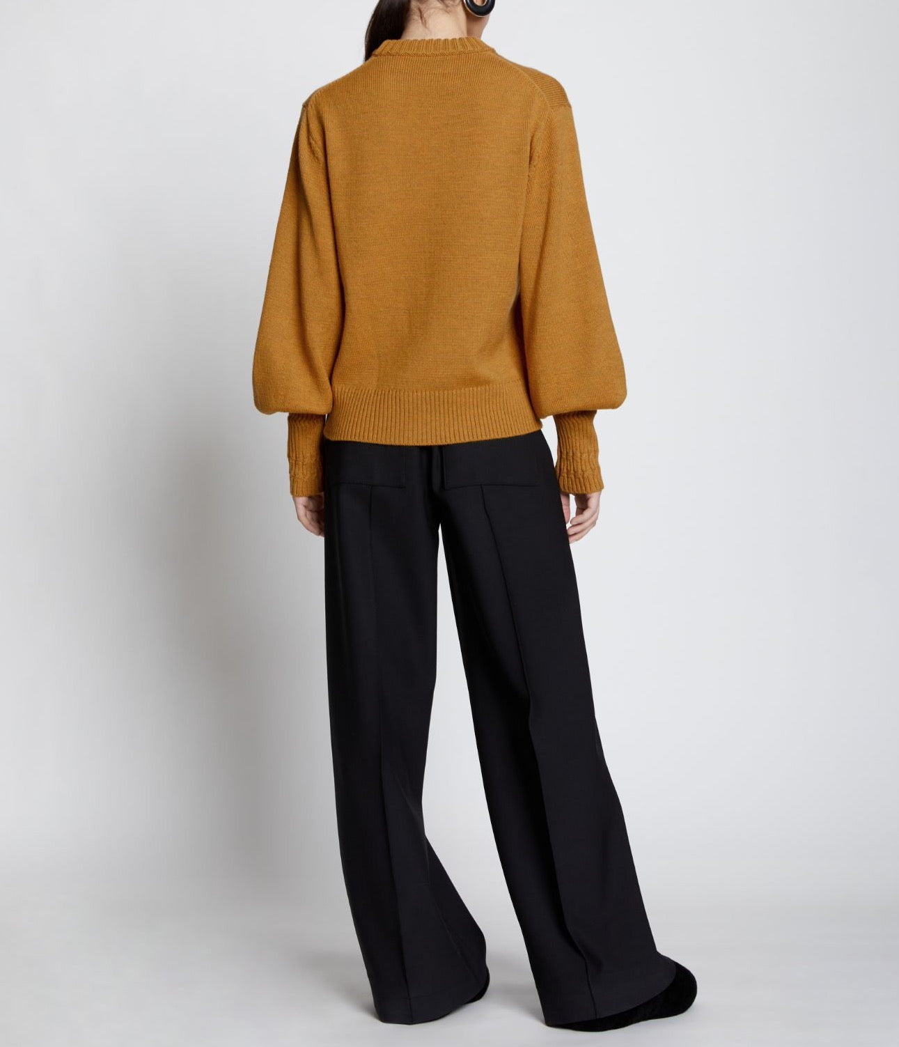 PROENZA SCHOULER Merino Balloon Sleeve Sweater