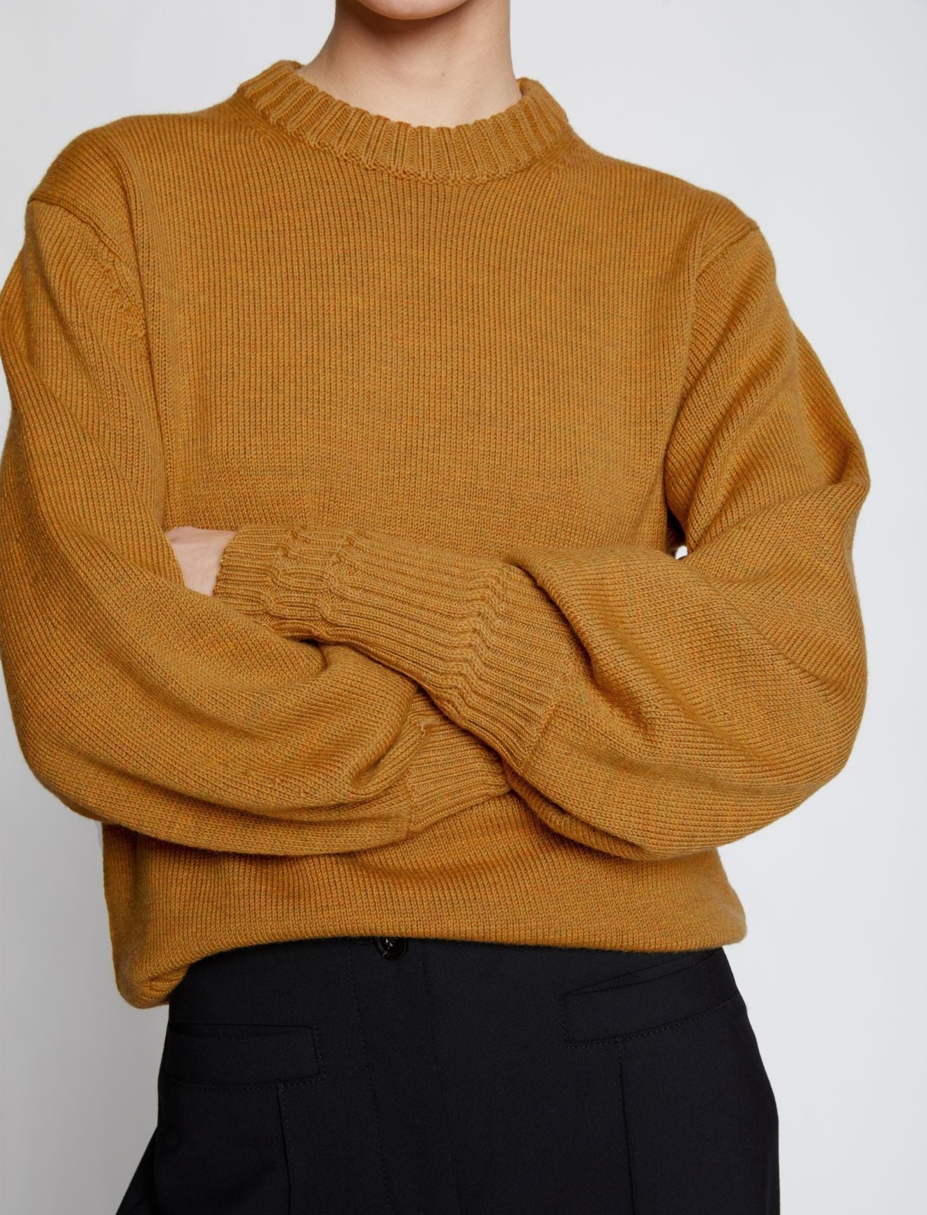 PROENZA SCHOULER Merino Balloon Sleeve Sweater