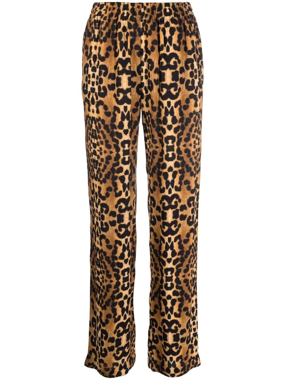 ODEEH Leopard Print Pants