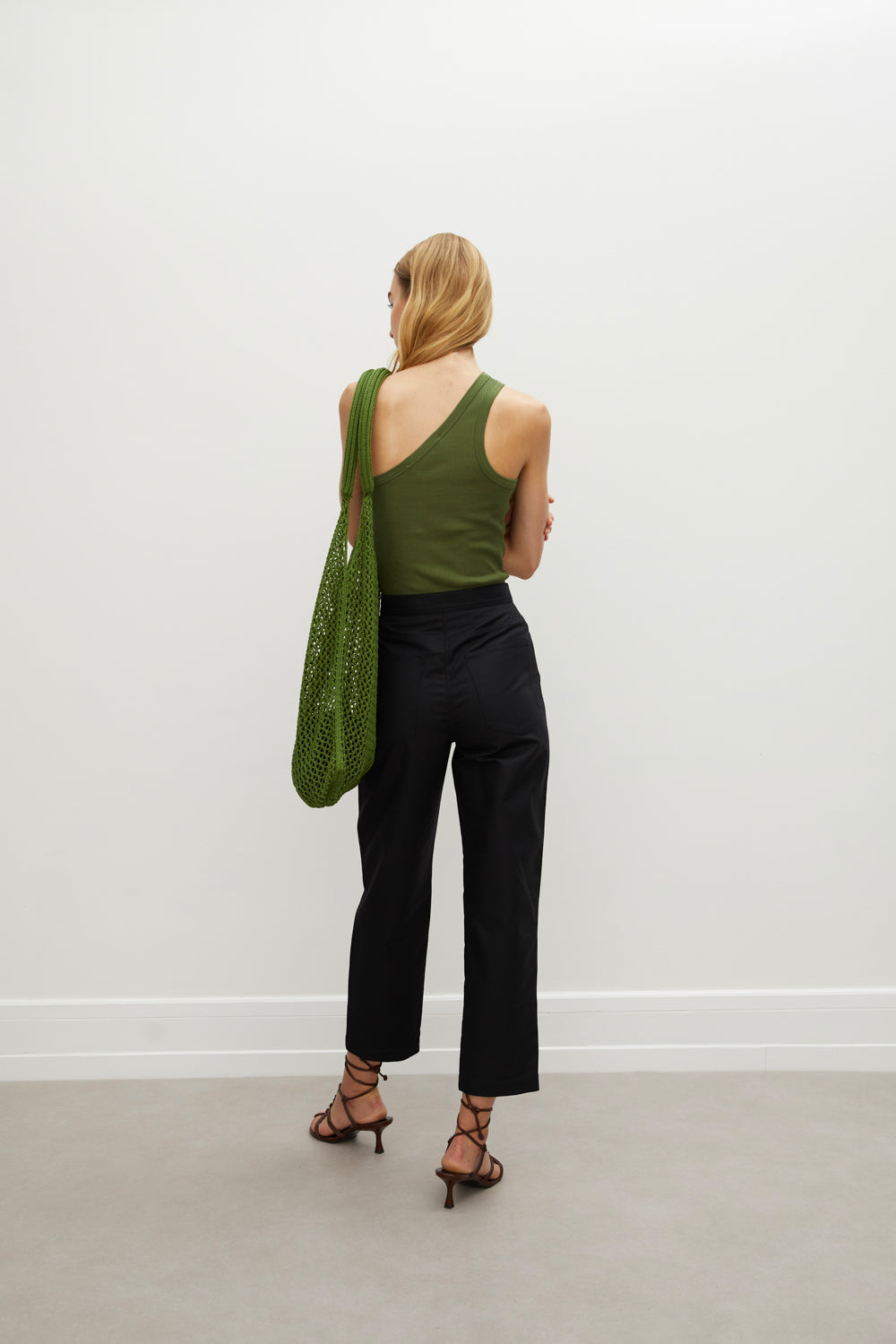 ROHE Ana One Shoulder Knit Top