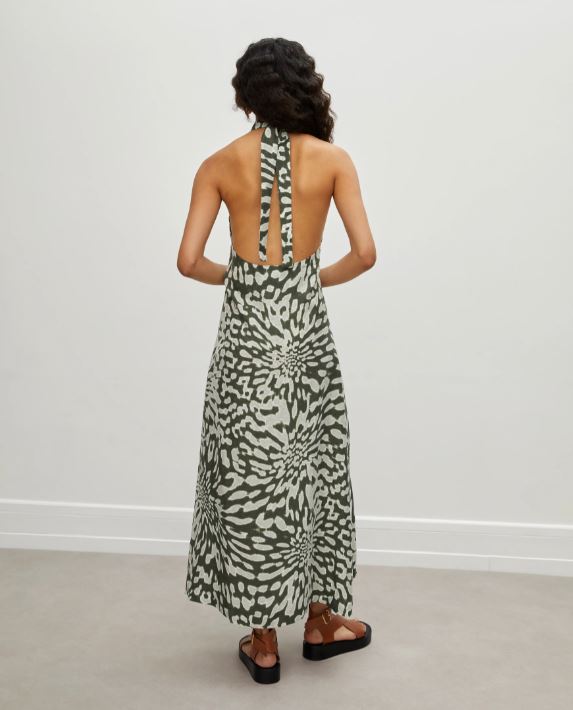 ROHE Aneta Tie Dye Maxi Dress